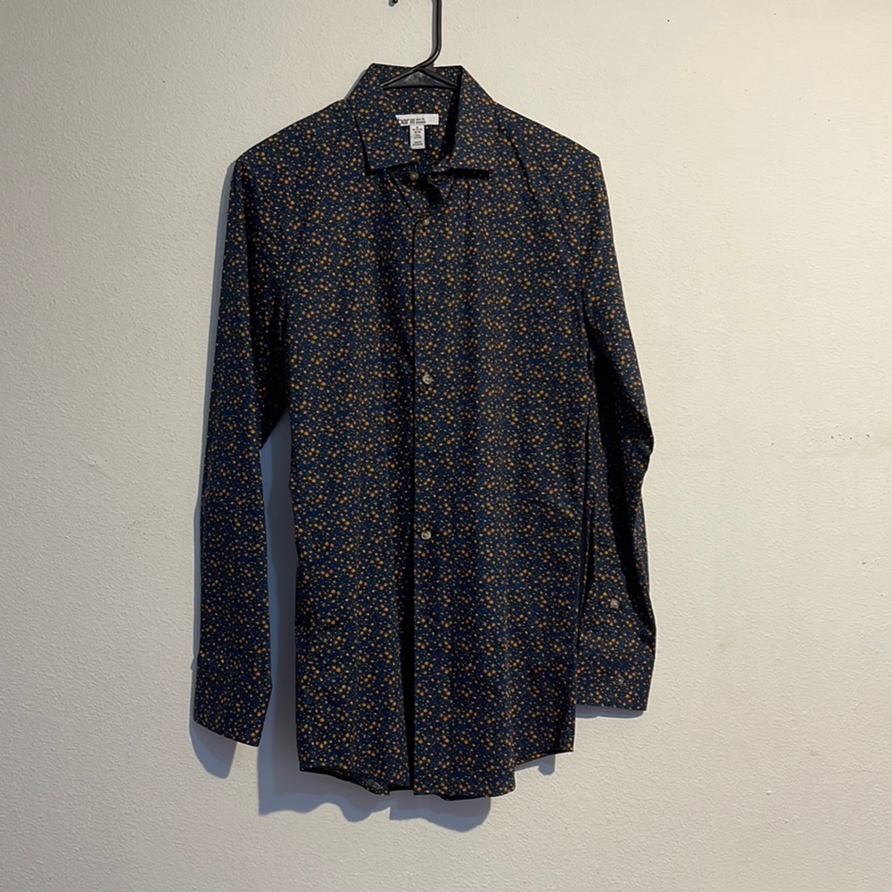 Bar III slim fit dress shirt size small men